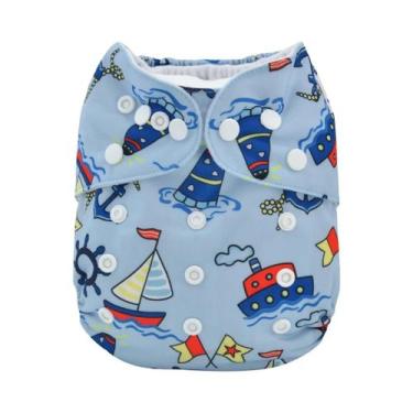 Imagem de Fralda de Pano Lavável e Reutilizável ALVABABY para Bebês (3-15kg) - c