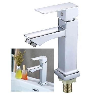 Imagem de Torneira Banheiro Monocomando Luxo Bancada Moderna Pia Restaurante Hot