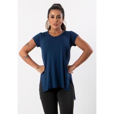 Imagem de Blusa Sobre Legging Fitness Viscolycra Tapa Bumbum Lisa Feminina Acade