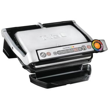 Imagem de Churrasqueira Elétrica Grill Serve até 4 Porções com Sensor Automático, T FAL GC7, Prateado