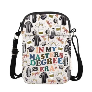 Imagem de ENSIANTH Bolsa tiracolo In My Masters Degree Era, presente de mestrado, presente de pós-graduação, presente de pós-graduação, Mestrado Cb