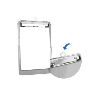 Imagem de Mini Prancheta 12 Cm X 18,5cm E Bloco De Anotações De 50 Fl - Cabem Em Bolsos E Bolsas Acrimet 155 Cristal