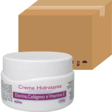 Imagem de 48 Creme Hidratante Alquimia Elastina Colágeno e Vitamina E Pote 250g