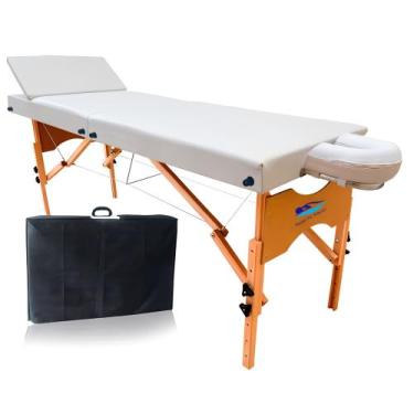 Imagem de Maca Portátil Standard Reclinável Regulagem de Altura RA03 Dobrável Ap