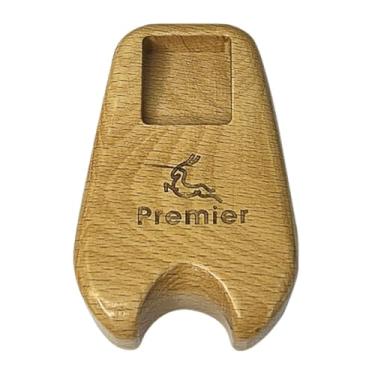 Imagem de Vaveren Suporte de palito de piscina para descanso de mesa de armazenamento leve de madeira stand stand stick garra rack para o clube salas de jogos Centro, 1 Taco 8.5cmx5.5cm