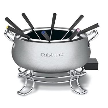 Imagem de Panela Fondue Elétrica Cuisinart 3Qt 1000W Inox, Ideal p/ Chocolate, Queijo, Caldos e Óleo