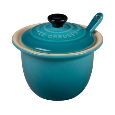 Imagem de Pote le creuset p/ condimento indiano em cerâmica azul caribe 91037400490005