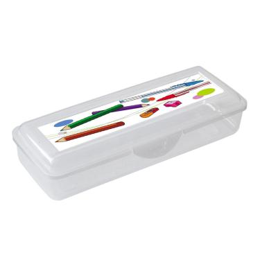 Imagem de CAIXA ORGANIZADORA TRANSPARENTE COM ROTULO ILUSTRADO SB