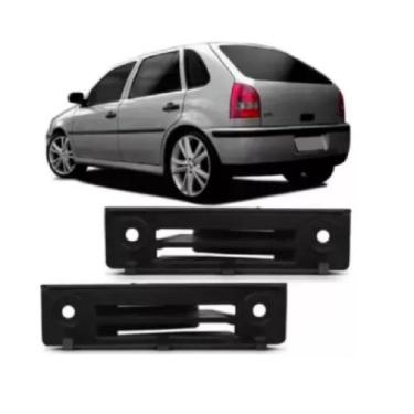 Imagem de Par Suporte Guia Parachoque Traseiro Gol G3 1999 A 2005 - TOP