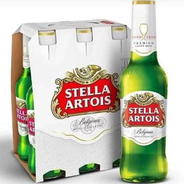 Imagem de Cerveja Stella Artois Long Neck 330ml - Pale Lager, 5,0% abv