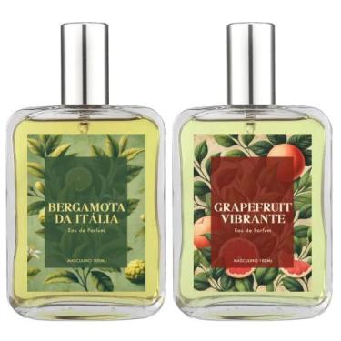 Imagem de Kit Perfume Masc. Bergamota E Grapefruit Vibrante 100Ml - Essência Do 