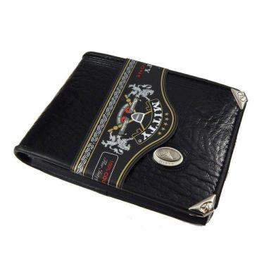 Imagem de Carteira Mitty Em Couro Preta   - M2