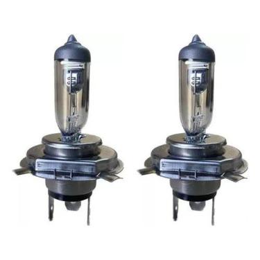 Imagem de Par Lâmpada Halógena H4 12v 55/60w 4300k Techone