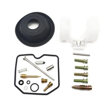 Imagem de Kit de reparo de carburador, diafragma de vácuo e flutuador para Kawasaki EL250 EL 250 Eliminator ZL250LX ZL 250LX 1988-1997