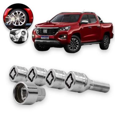 Imagem de Kit Parafuso Porca Antifurto 31CRA Roda Fiat Titano Todos Modelos - Ro