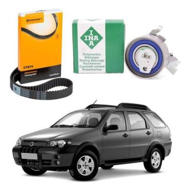 Imagem de Kit Correia Dentada Tensor Palio Adventure 1.8 8v 2005 A 2010 - Contin