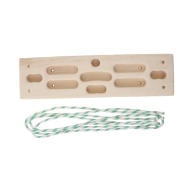 Imagem de Dynwave Placa de suspensão de escalada de Apertere a força de garra de dedos internos e externos usam pull -ups para escalar placa suspensa portátil