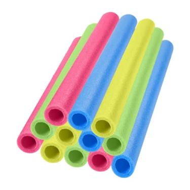 Imagem de Dynwave 12 peças Trampoline Pólo Fato Sleeves Potding Anti -Colision 40 cm Tampas de proteção para acessórios de trampolim Saltamento, 5 Cores