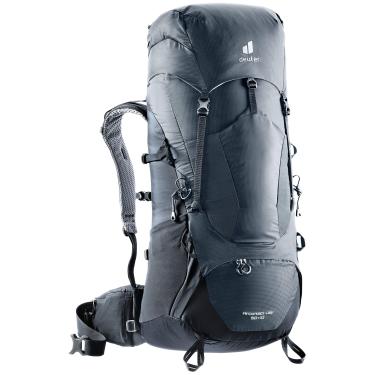 Imagem de Deuter, Mochila Semi Cargueira Aircontact Lite New para Esportes Outdoor, 50+10 Litros, Preta.
