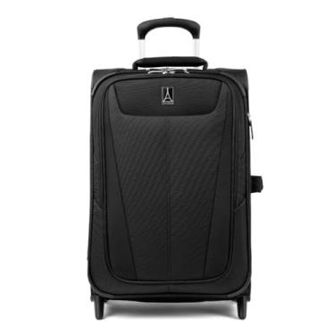 Imagem de Travelpro Mala vertical expansível Maxlite 5 Softside leve, Preto, Carry-On 20-Inch, Maxlite 5 Malas verticais leves e expansíveis