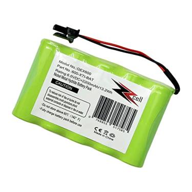 Imagem de ZZcell® Substituição de bateria para GE Interlogix Simon Xti, sistema de segurança de alarme XTi-5 600-XTI-BAT Painel de controle sem fio 6V 2200mAh