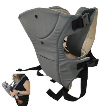 Imagem de Canguru Carregador Bebe Criança Passeio Viagem Bolso Alça Ajustavel Se
