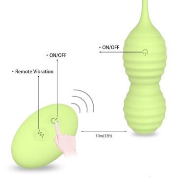 Imagem de Bolas De Pompoarismo Recarregável Rolling - Verde