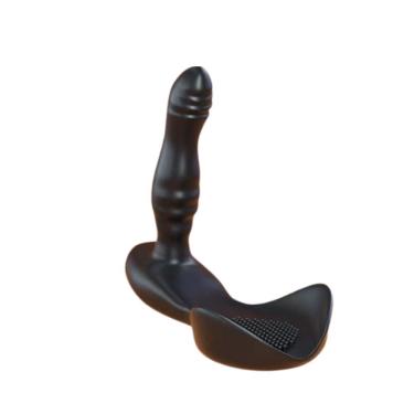 Imagem de Massageador De Próstata Com Aquecimento E Controle Remoto - Lovetoys - Preto