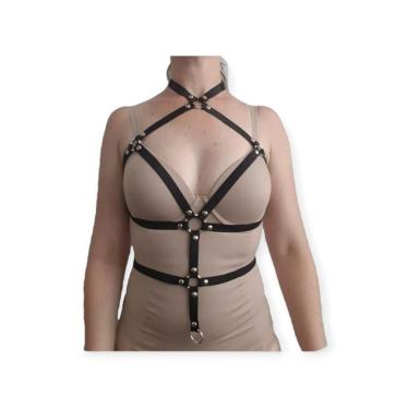 Imagem de Harness Feminino Revolution Coleção Fetiche - Lovetoys - Preto, único