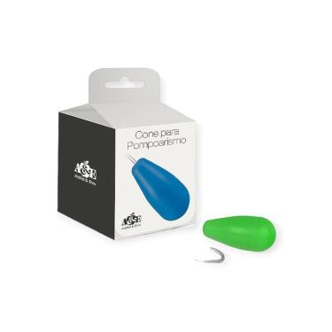 Imagem de Cone Para Pompoarismo 57g Verde Lovetoys Verde