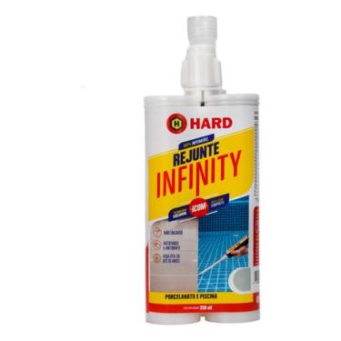 Imagem de Rejunte Infinity Porcelanato 330ml - Hard Diversas Cores, Cinza Platin