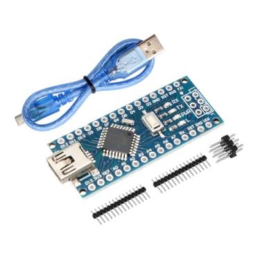 Imagem de AYWHP Placa Nano V3.0 Com Cabo, 1 Peça Atmega328P, Chip Ch340G 5V 16M, Compatível Microcontrolador Arduino (Mini Porta Usb)