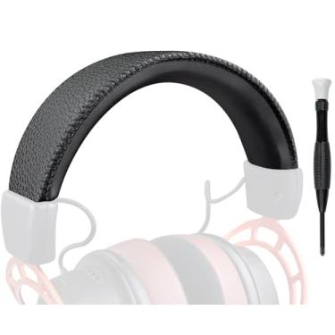 Imagem de SOULWIT Capa Para Faixa De Cabeça Headset Hyperx Cloud Alpha/Alpha S/1/2/Core, Reposição I/Ii/Cloud Ii Core, Cloudx (Não Compatível Com 3/Cloud Mix) - Preto (Black Line)