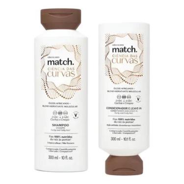 Imagem de Combo O Boticário Shampoo 300ml, Condicionador 300ml Ciência Das Curva