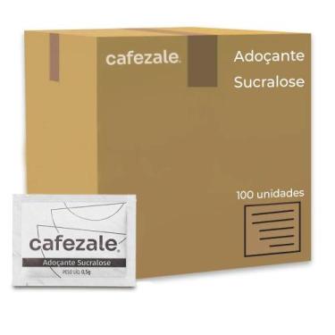 Imagem de Adoçante Cafezale Sucralose Sachê - Caixa 100x0,5g - 50g