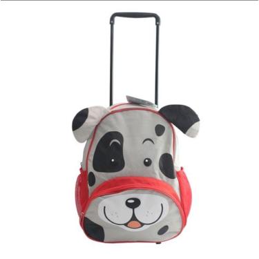 Imagem de Mochila De Rodinhas M Cachorro Clio Pets 38cm altura X 32cm largura X 