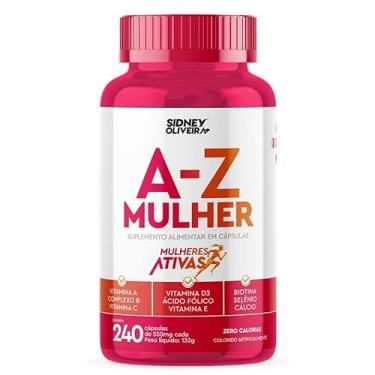 Imagem de A-Z Mulher Multivitamínico 240 Cápsulas - Sidney Oliveira