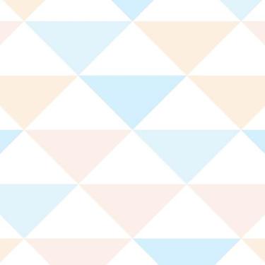 Imagem de Papel de Parede Adesivo Geométrico Triângulos Rosa Azul -110 - Multimp