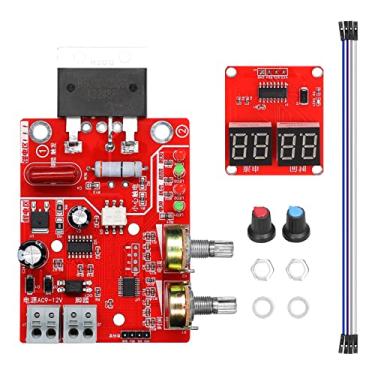 Imagem de Chusui Display digital portátil Pontos do painel de controle da máquina de solda Pontos da máquina de solda Controlador de tempo e corrente CL