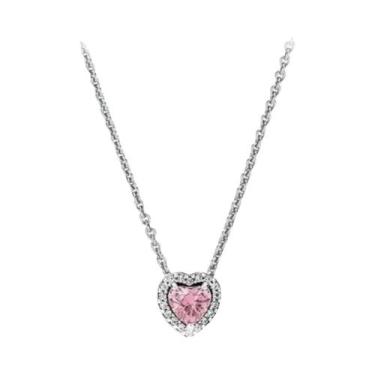 Imagem de Conjunto De Colar E Brincos De Prata S925 Feminino Joias De Luxo Prese