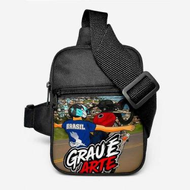 Imagem de Shoulder Bag Pequena Mini Necessaire Arte do Grau Pochete Transversal 