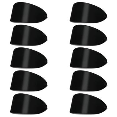 Imagem de Kit 10 Viseiras Capacete Sport Moto Pro Tork, Fumê