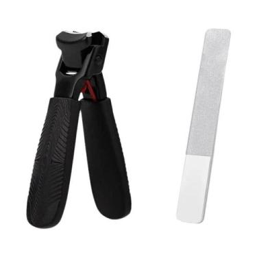 Imagem de Cortador De Unhas De Aço Inoxidável Com Borda Afiada Para Manicure E P