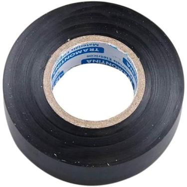 Imagem de Fita Isolante Preta Classe C 0,13mm x 19mm x 20 Metros - 57545102 - TR