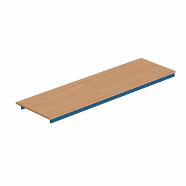 Imagem de Tampo Em Mdf Bp Para Escrivaninha Teko Casatema Azul / Álamo