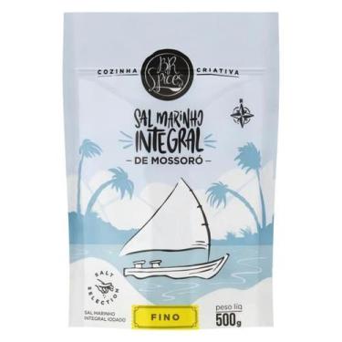 Imagem de Sal Marinho Fino Integral Mossoró BR Spices Salt 500g
