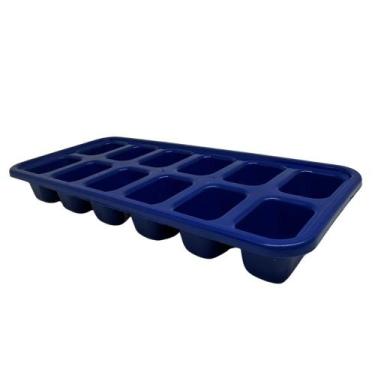 Imagem de Forma de Gelo Cubos Individuais Com Tampa Flexível Plástico - ARIPLAS,