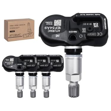 Imagem de ATURMC 4 unidades TPMS 4260748010 PMV-C015 Sensores do sistema de monitoramento de pressão de pneu compatíveis com Lexus RX RX ES LC LS LX RX UX Series Tacoma Avalon Camry Corolla Toyota CHR Prius