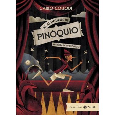 Imagem de Livro - As aventuras de Pinóquio: edição bolso de luxo