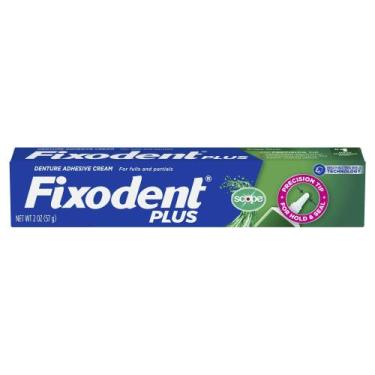 Imagem de Fixodent Plus Scope Adesivo Prótese Dentária hálito fresco